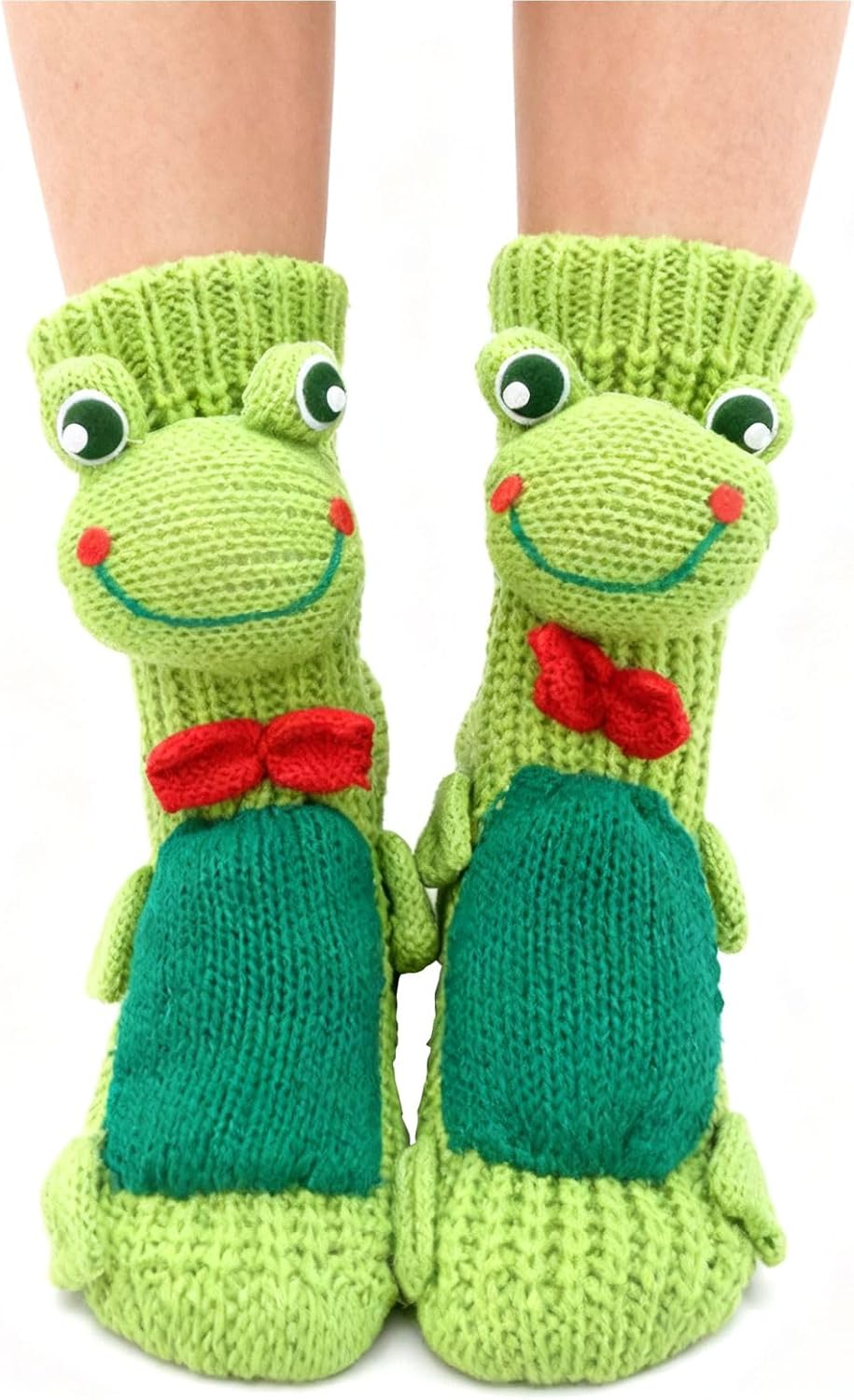 3D Animal Knit Socks, Winter Warm Family Collection, Cozy Themed Design, 2025 Edition