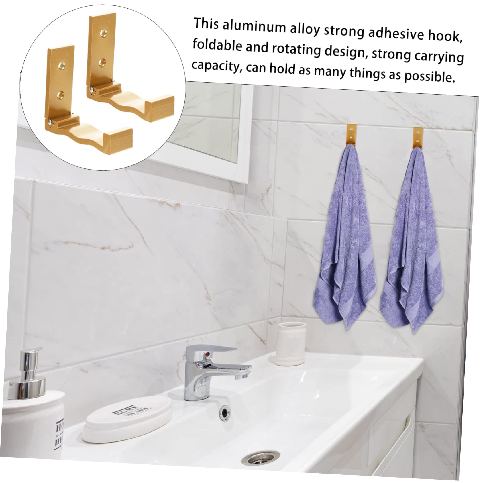 Ganchos autoadhesivos, ganchos adhesivos pequeños, 5 piezas Gancho plegable for ropa Perchas montadas en la pared Ganchos de cocina Perchas plegables Percha for toallas Perchero Gancho de pared Percha