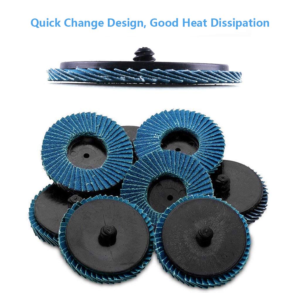 Saiper 2" Flap Sanding Discs - 80 Grit -3 Saiper 2" Flap Sanding Discs - 80 Grit -3