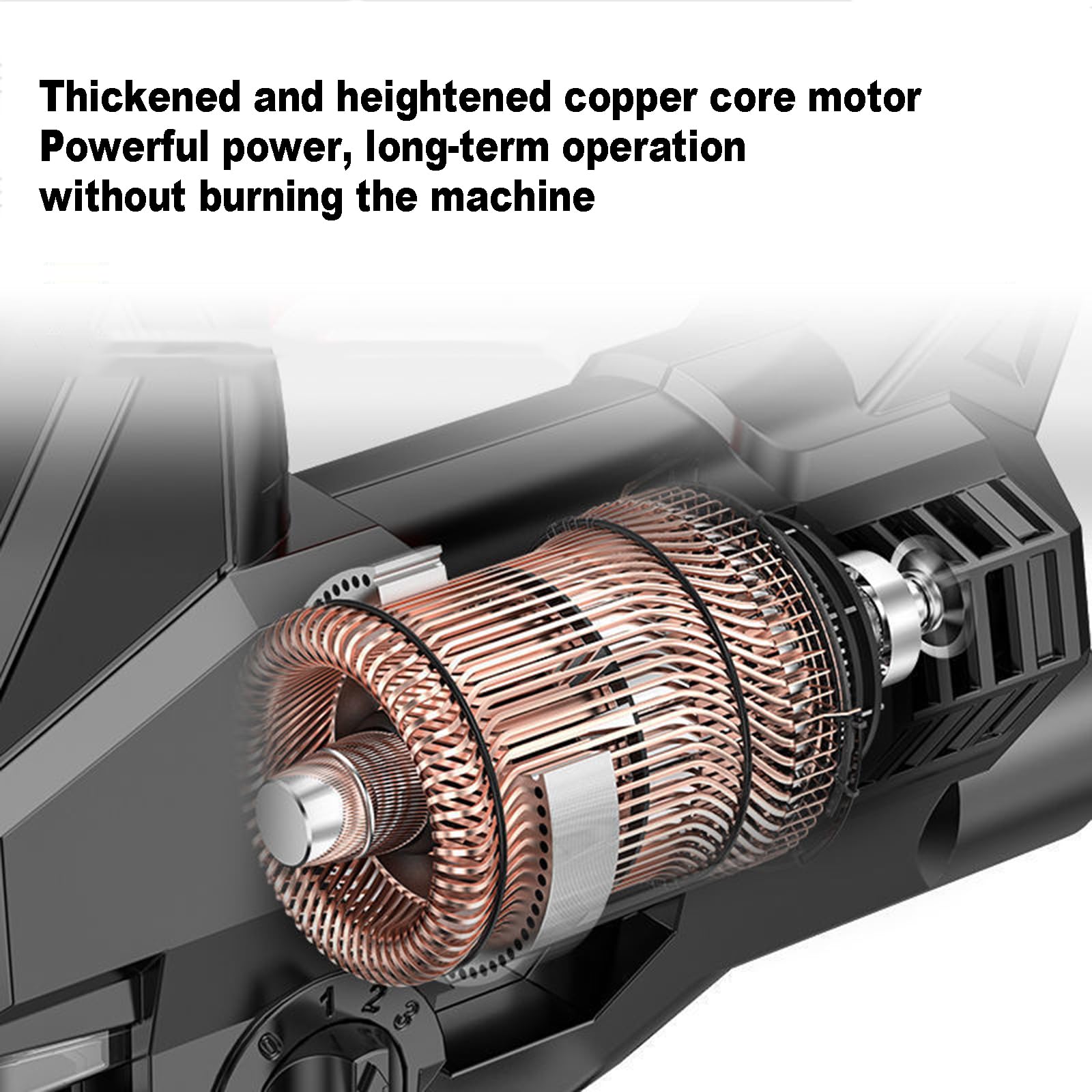 Sierra Curva Inalámbrica Eléctrica, Sierra Caladora con Elevación De Cuchillas De 4 Velocidades, 3000 R/min, 6 Velocidades Ajustables, Bisel De 45°, 10 Hojas De Sierra, para Cortar Mader