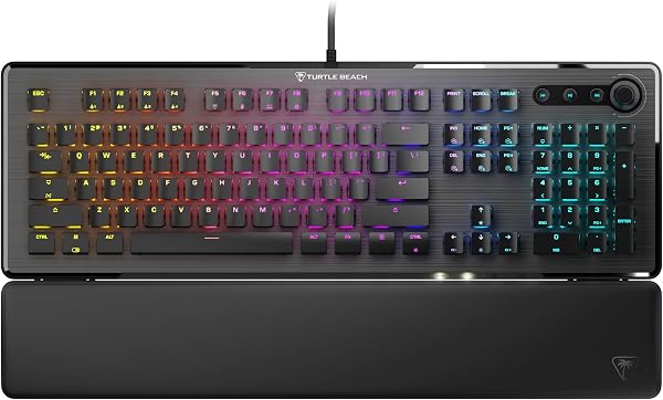 Turtle Beach Vulcan II TKL Pro Magnetic Mechanical RGB Gaming Keyboard Γ’β¬β Analog Hall-Effect Switches, Adjustable Actua