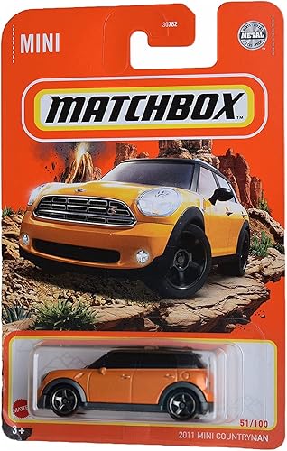 Matchbox 2011 Mini Countryman, Naranja 51100