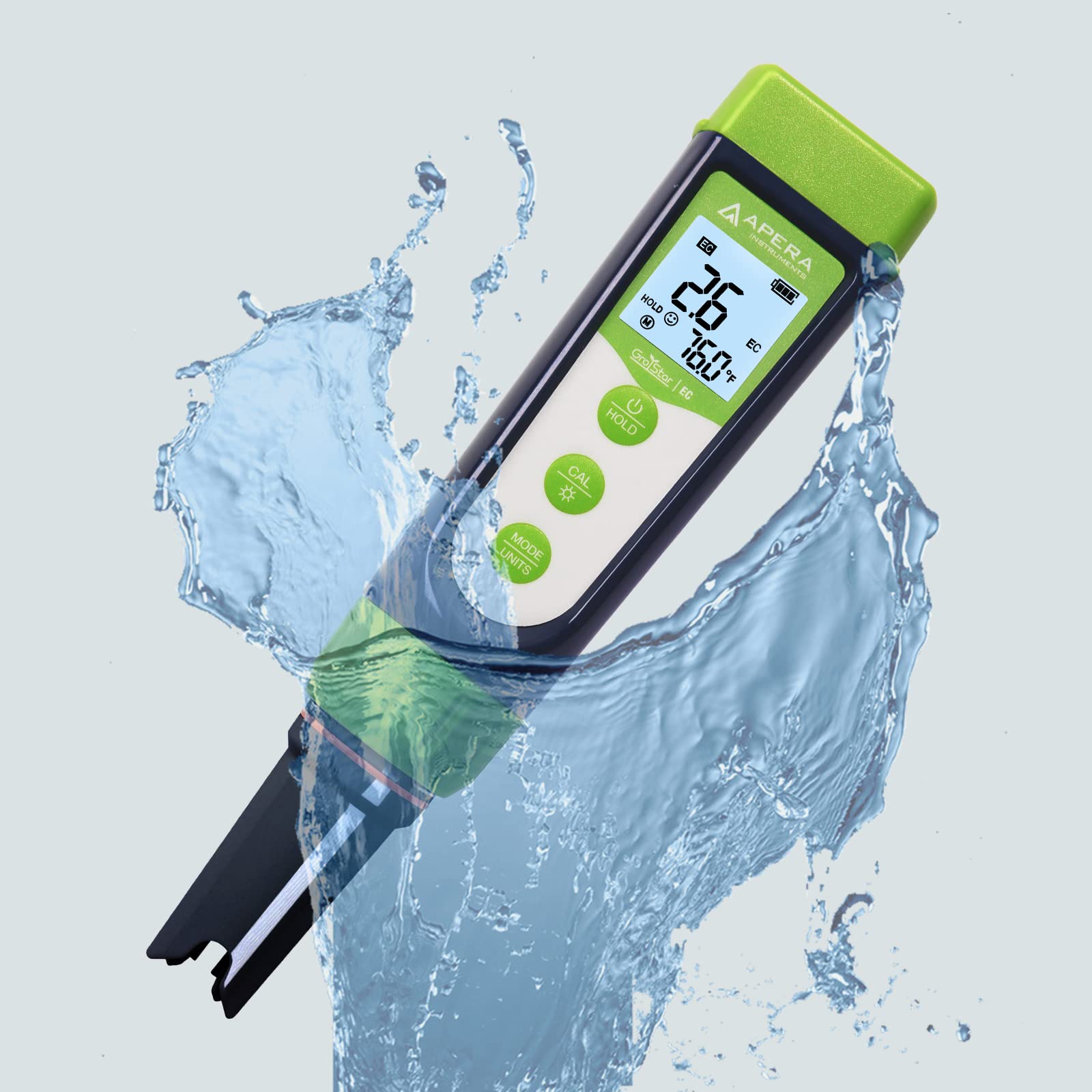 Apera GroStar GS3 zestaw scyzoryków do pomiaru przewodności (Gen II) do pomiarów EC / 500ppm/700ppm w hodowli roślin