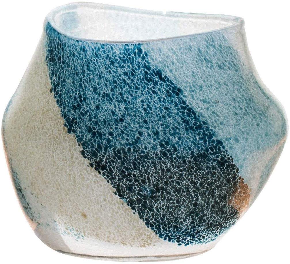 Vase décoratif en verre MU style américain pour ornement de table basse