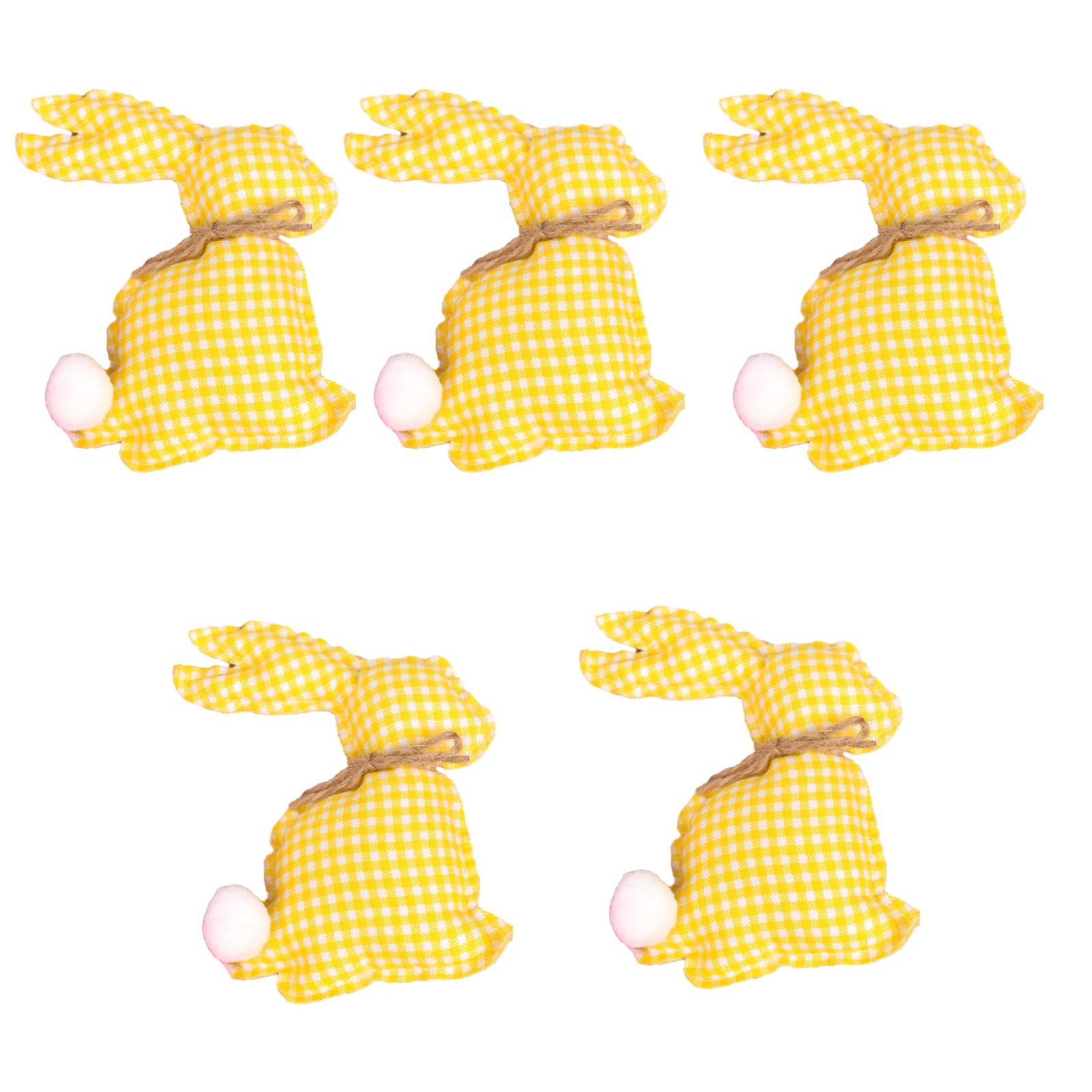 Elnwnnkc 5pcs Lovely Easter Pendant Perfect for Easter Home Party Decoration Bunnies Decoration Colorful Toy Pendant