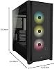 حافظة ألعاب (لاعب) Corsair iCUE 5000X RGB CC-9011212-WW USB 3.1 Type-C زجاج مقسى أسود E-ATX Mid-Tower