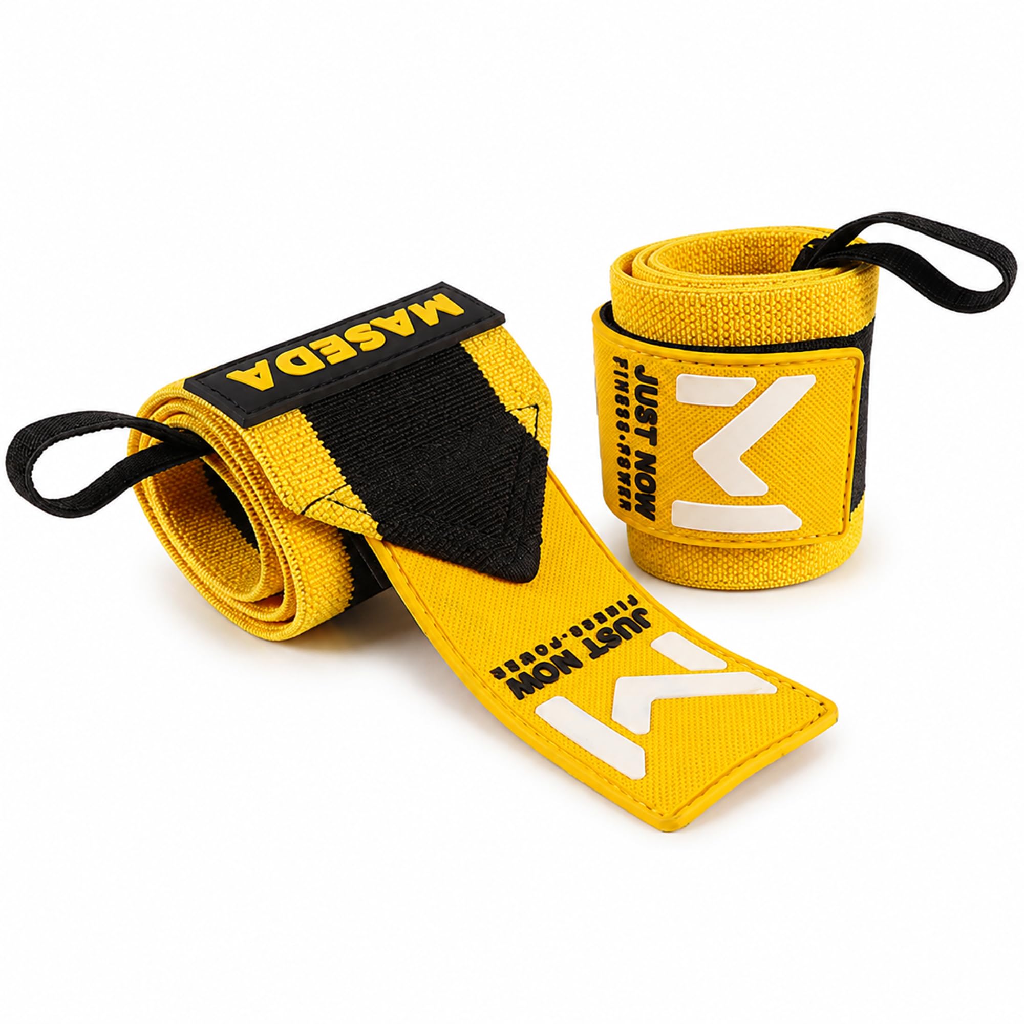 Wrist Wraps for Weightlifting, Adjustable Strength Training Wrist Support