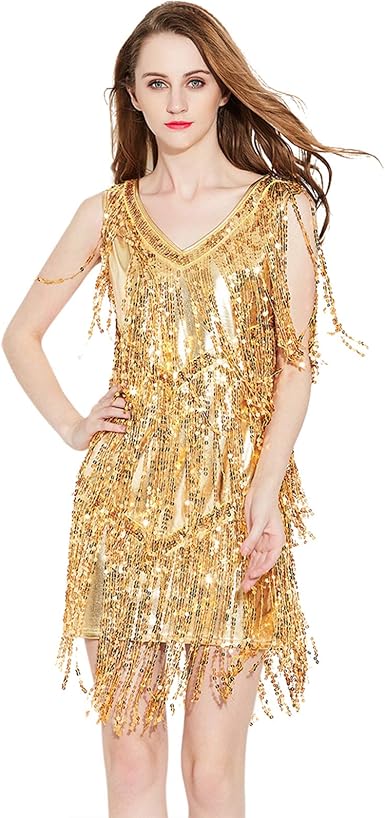 スパンコール付きスタンダードドレス✨ダンスパーティーに最適な華やかさ スパンコール付きスタンダードドレス✨ダンスパーティーに最適な