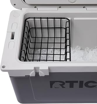 Cooler Basket for RTIC Ultra-Light Coolers - Select Your Size 22, 32, 52, 72 Qt. - Wire Dry Goods Tray Compatible with Dividers, Inserts, Straps, Locks, and Other RTIC Cooler Accessories