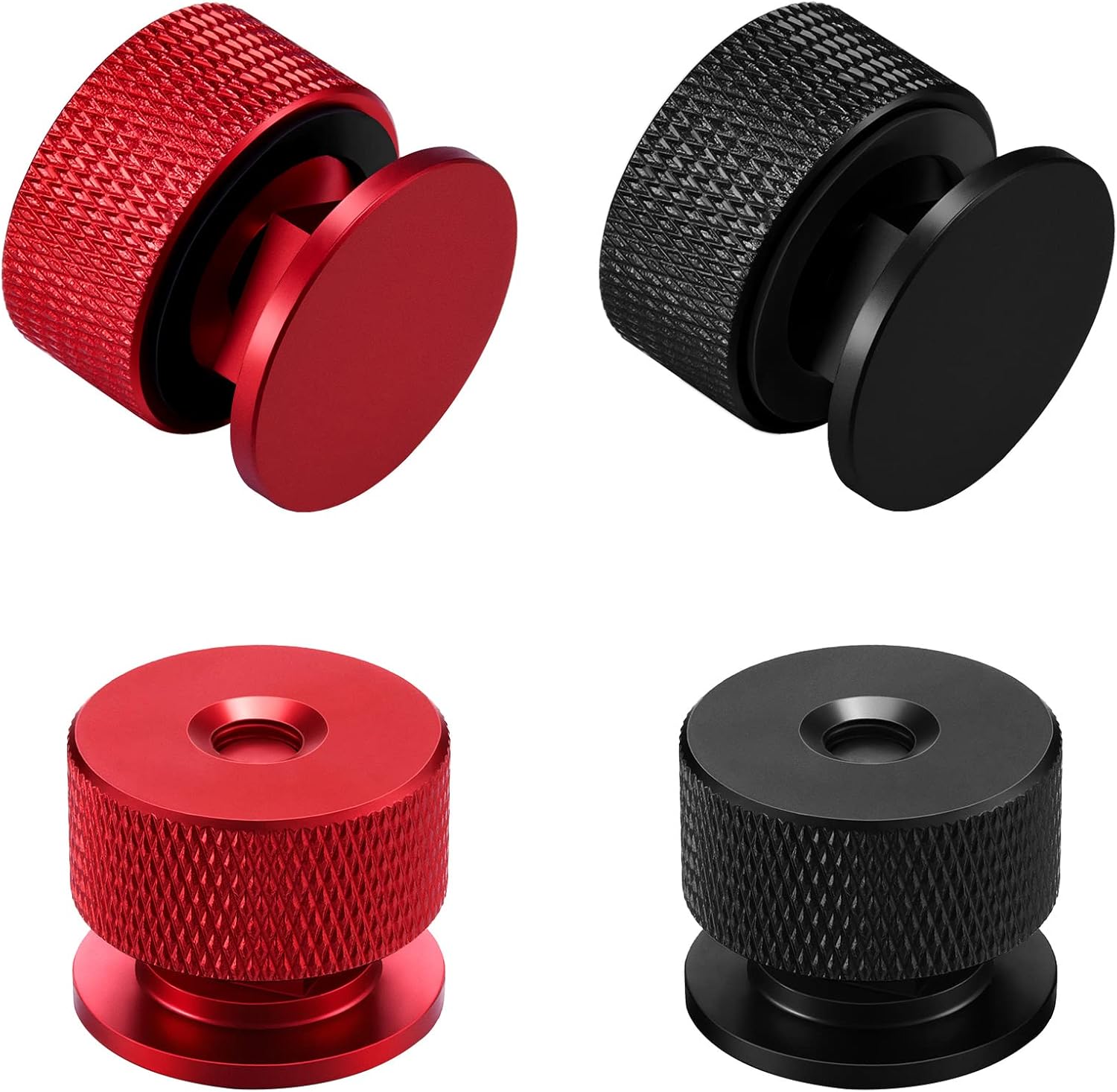 2 Pairs Welding Hood Helmet Pipeliner Fasteners Aluminum Helmet