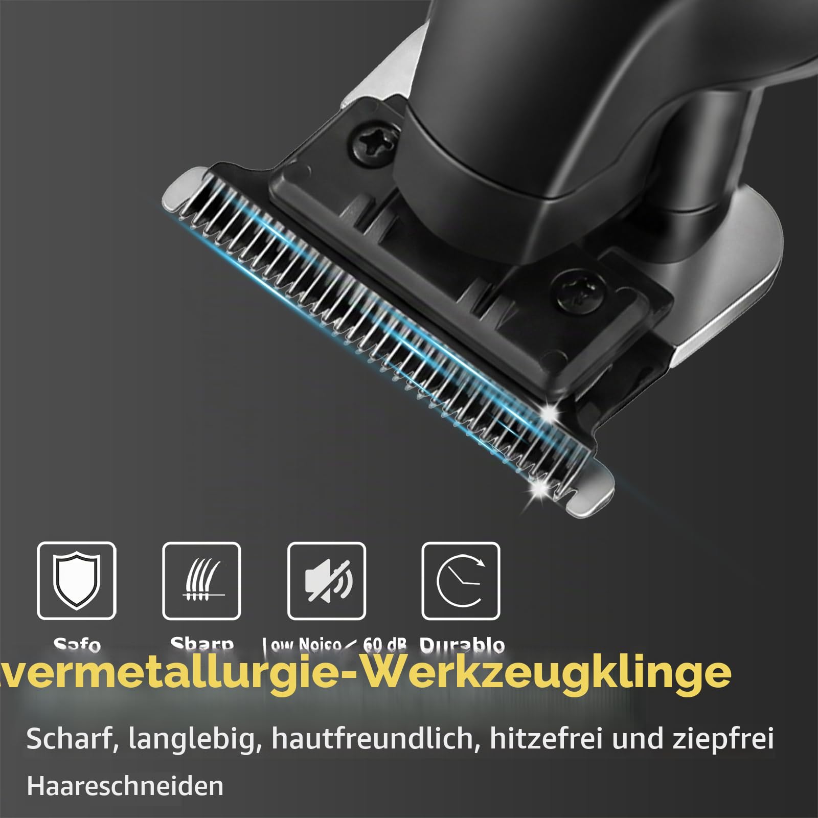 KEMEI 2 in 1 Haartrimmer & Folienrasierer Set fur Manner | Kabelloser T Blade Bart Trimmer und Rasierer Herren Elektrisch, Professionelle Konturen, USB Aufladung, 2024+PG2299