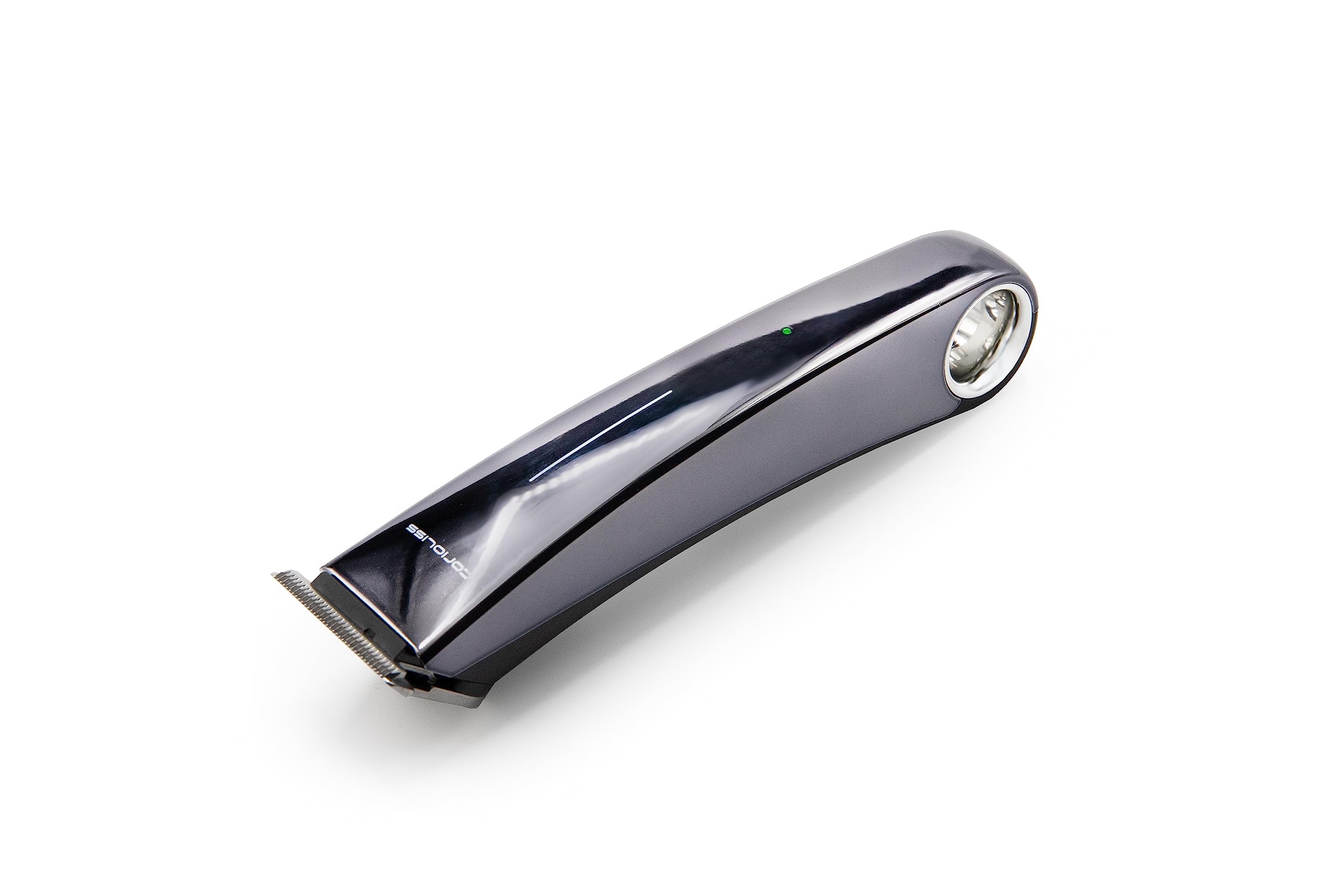 Corioliss Hair Beard Trimmer 265 for Men Professional Cordless Rechargeable Unique Touch Start System, Metallic Silver - Image 2