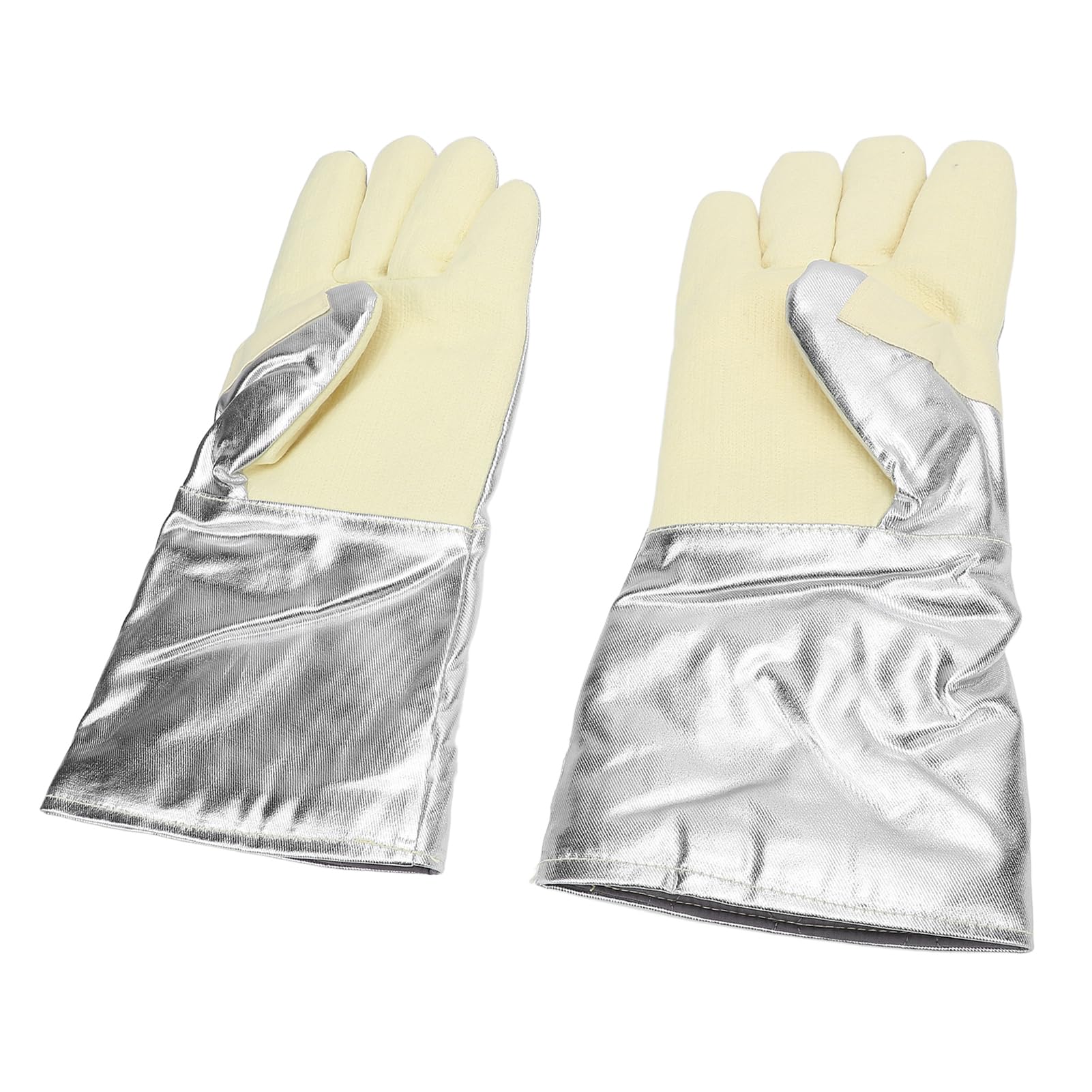 KKPLZZ Hitzebeständige Handschuhe, 500 ℃, Verbrühschutz, Verschleißfeste, Verstärkte Daumen-Arbeitshandschuhe für das Backen von Stahlwerken, Gießereien bei Günstiger Preis