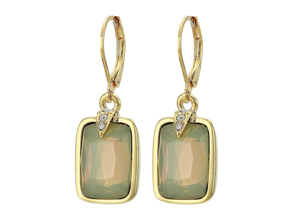 

Vince Camuto Eurowire Earrings (Gold/Crystal/Sand Opal) Earring