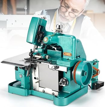 Overlock Machine, 250W Sergers and Overlock Machines, Adjustable Stitch Length, 3000 Stitches Per Minute, with 3 Stitch Capability, for Hemming and Sewing