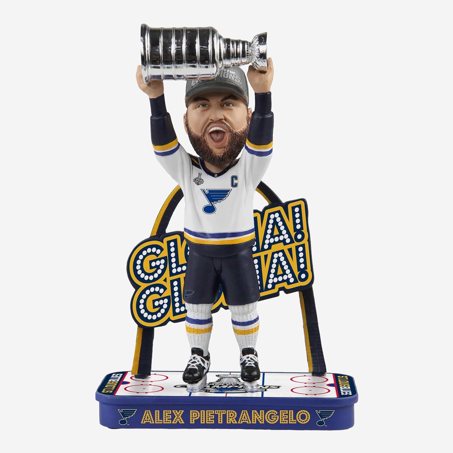 FOCO Alex Pietrangelo St. Louis Blues Gloria Gloria Stanley Cup Champions Bobblehead
