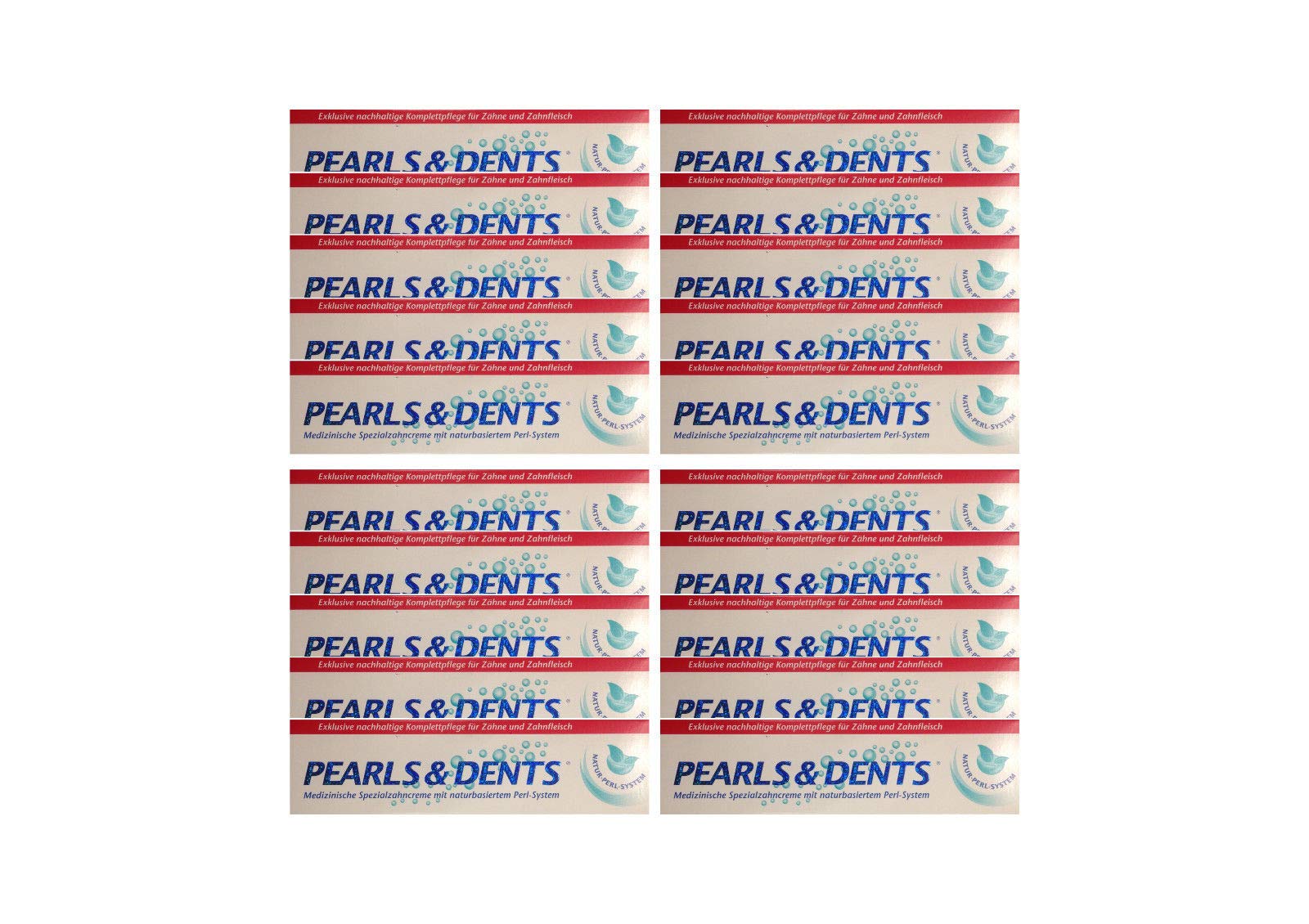20x Pearls & Dents Zahncreme 100ml Zahnpasta Spezial