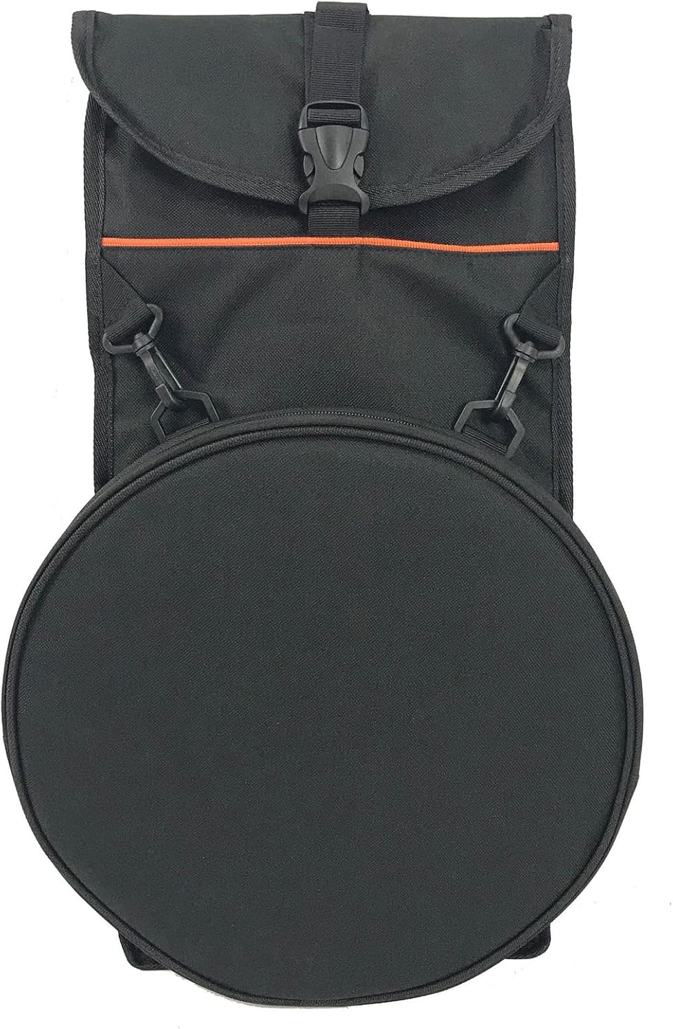 ダムドラムバッグ オックスフォード布製ミュートドラムバッグ 厚手スポンジ製ミュートドラムキット収納バッグ 強化ショルダーバッグ
