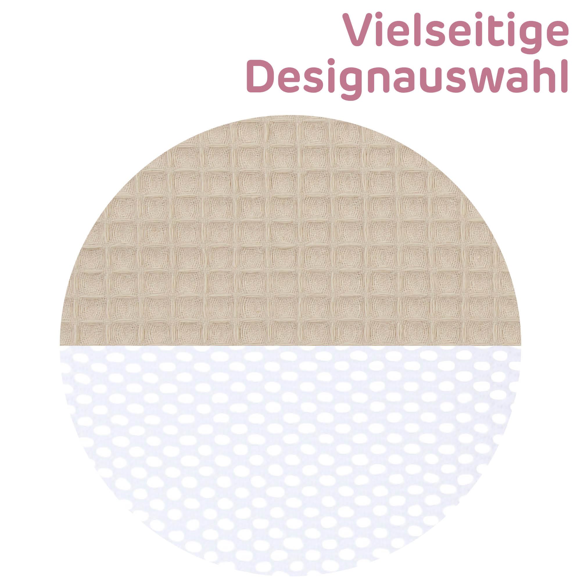 babybay Nestchen 3D Mesh-Waffelpiqué passend für Modell Maxi, Boxspring, Comfort und Comfort Plus, sand