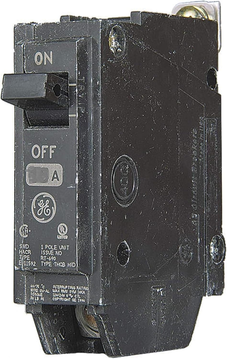 GE (General Electric) - THHQB1160 - Circuit Breaker, 1Pole, 60A, THQ, 120V, 22kA