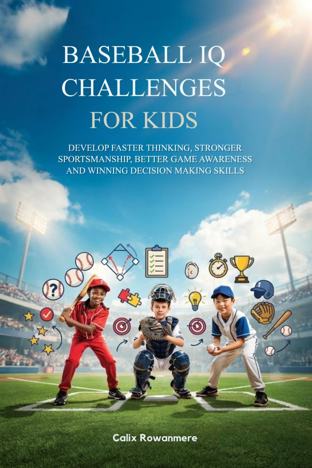 BASEBALL IQ CHALLENGES FOR KIDS: Develop Faster Thinking, Stronger Sportsmanship, Better Game Awareness and Winning Decision Making Skills