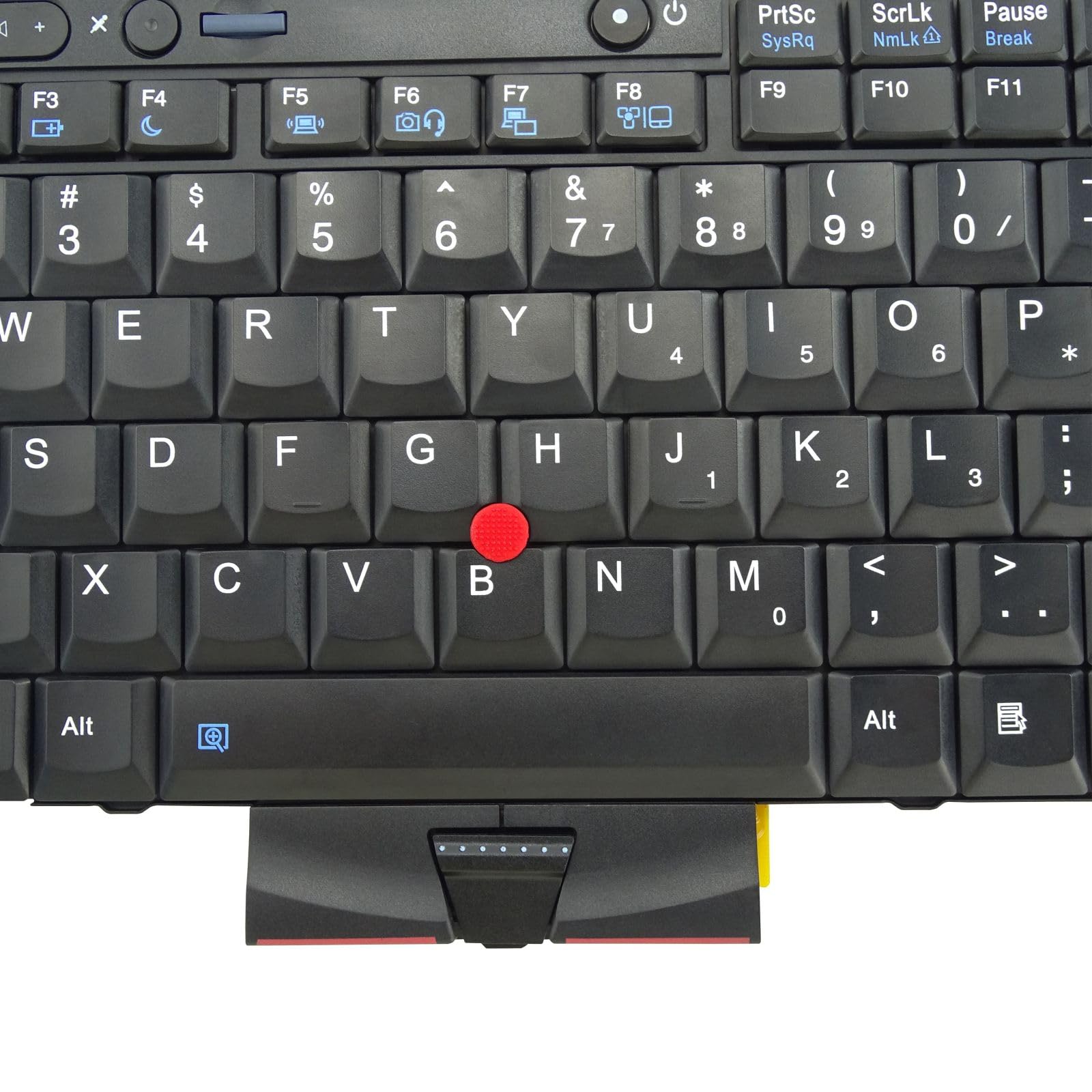 Ersatztastatur ohne Hintergrundbeleuchtung für Lenovo ThinkPad T410 T410S T410i T410Si T420 T420S T420i X220 X220S X220i X220T T510 T510i T520 T520i W510 W5200 (US-Englisch, Nicht