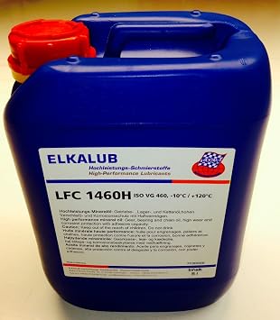 LFC 1460H High Performance Gear, Chain, and Bearing Oil - 5 Liter Pail