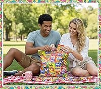 Vista 2 de Paquete surtido de dulces surtidos – Surtido de dulces de fiesta envueltos individualmente – Dulces para cada ocasión (32 onzas)
