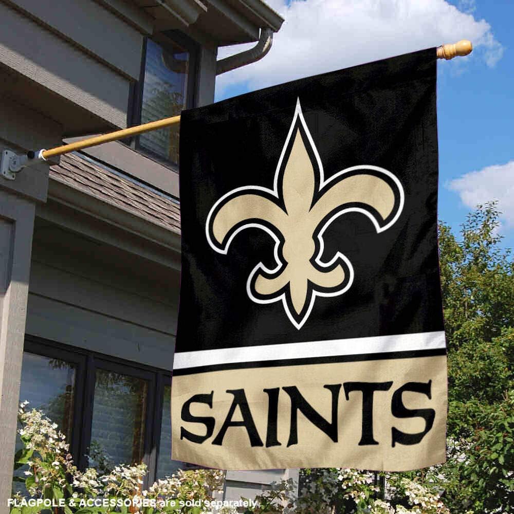 New Orleans Saints Two Sided House Flag