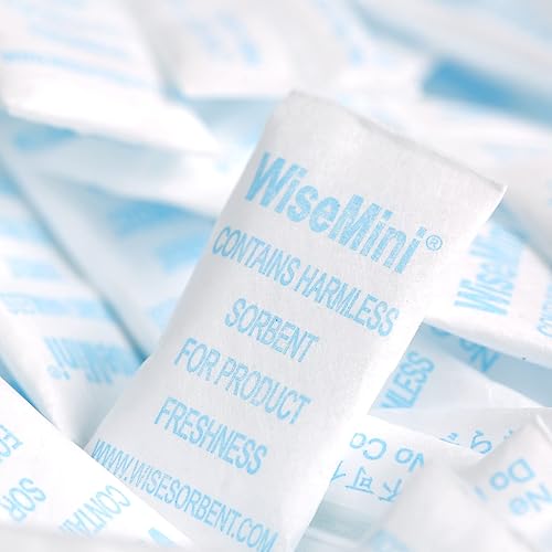 Miniatura 8 de Wisesorb Paquetes de gel de sílice de 0.18 oz, paquete de 60 paquetes desecantes, paquetes de humedad, absorbentes de humedad para almacenamiento de