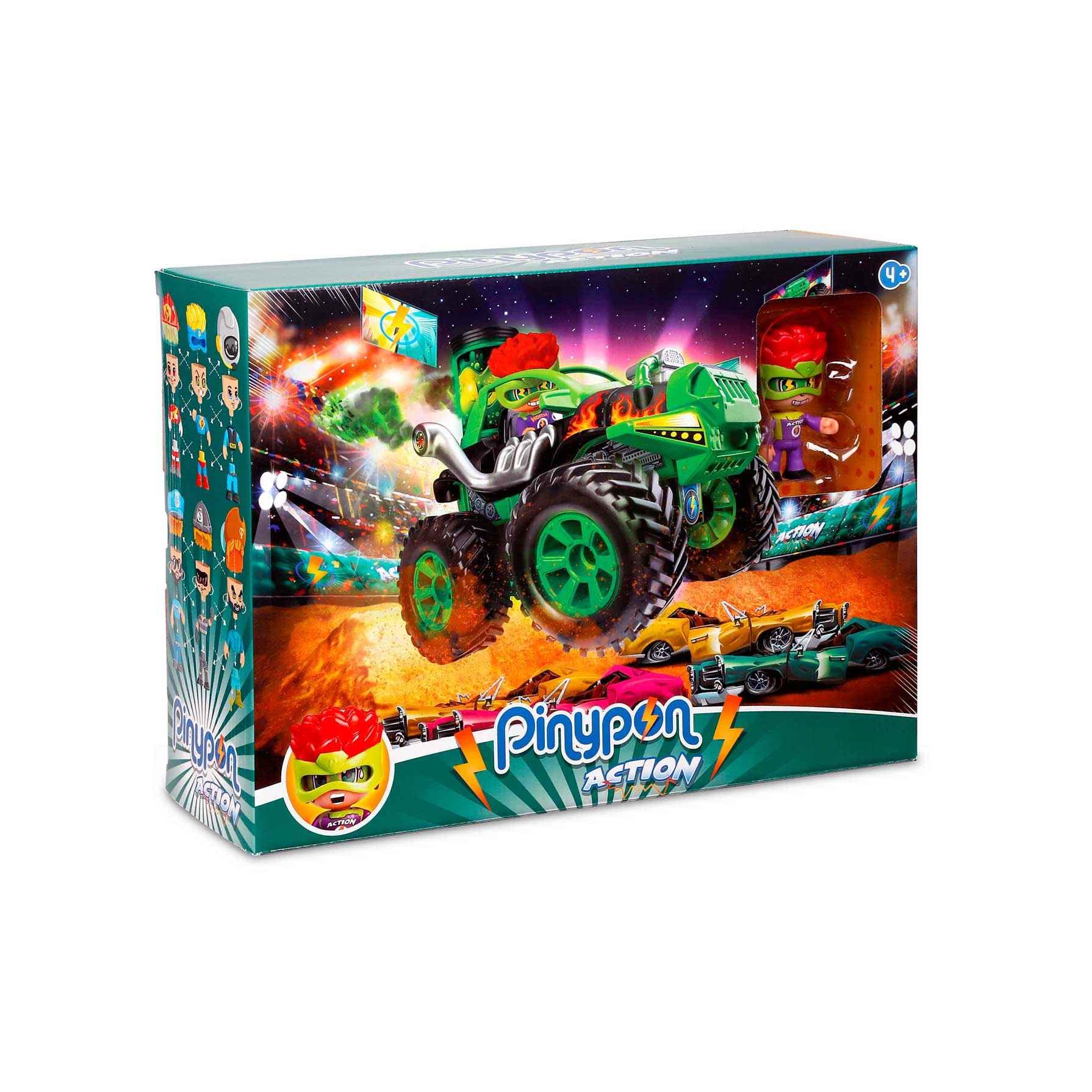 Pinypon Action 700017051 Big Foot Pinypon Toy, Multicoloured, One Size