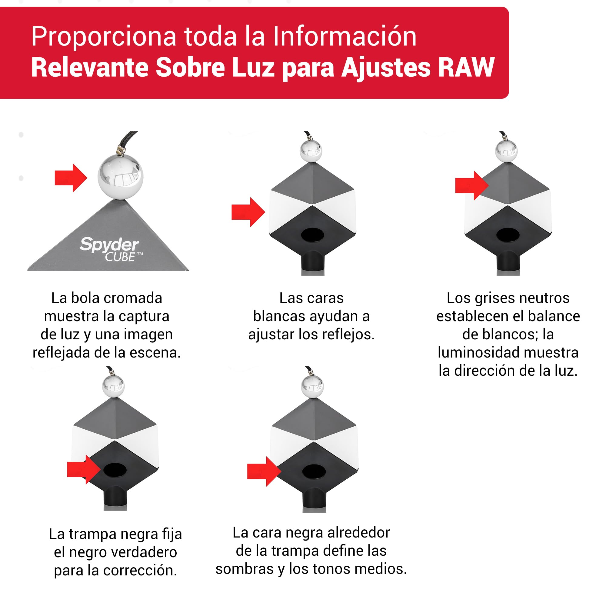 Datacolor SpyderCube - Ajuste del Balance de Blancos y optimización del Proceso de conversión Raw