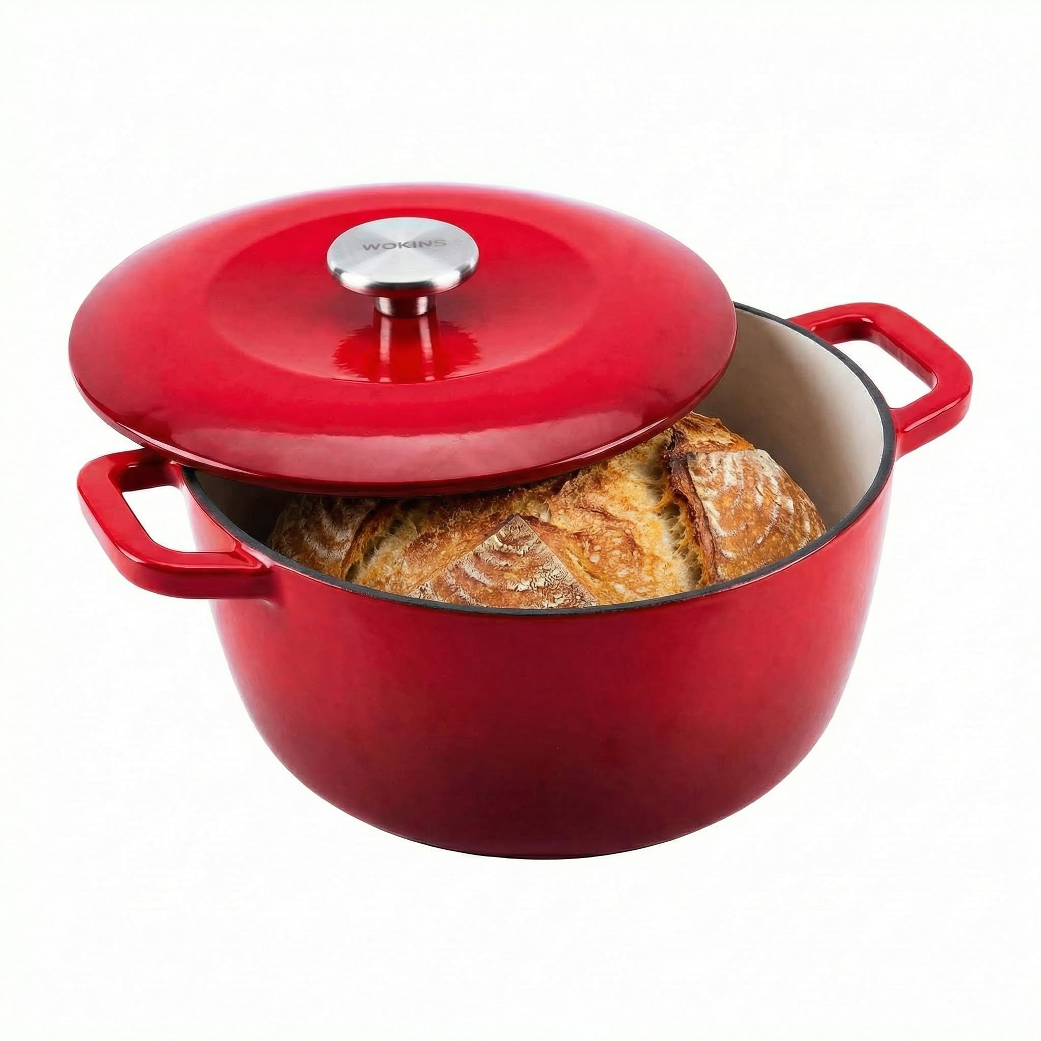 Red Heavy Duty Dutch Oven