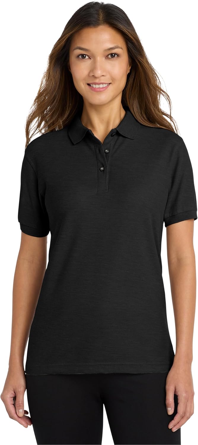 Port Authority Ladies Silk Touch Polo Shirt