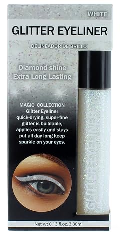 Glitter Eyeliner Diamond Shine Extra Long Lasting Waterproof White