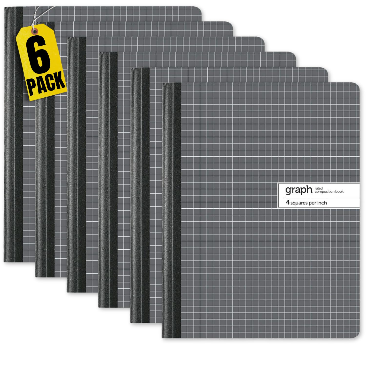 Snapklik.com : 1InTheOffice Composition Notebooks, Graph Ruled Paper ...