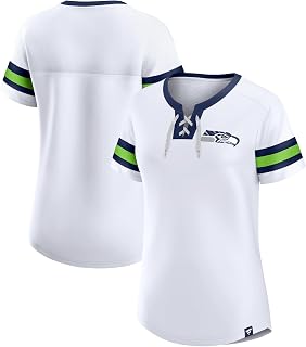Fanatics Women's NFL Brownie The Elf Gridiron Classics Sunday Best Lace-Up T-Shirt