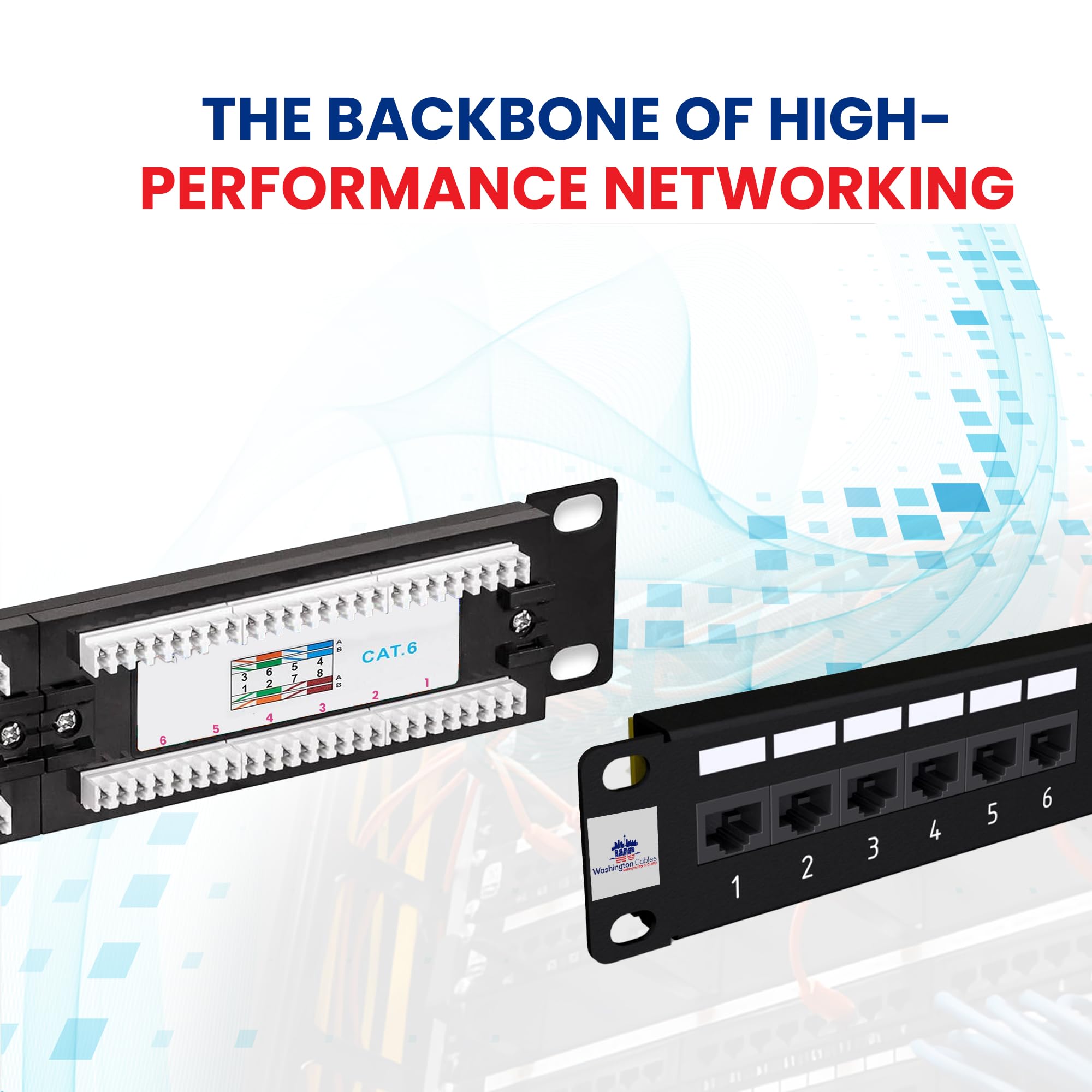 Le panneau de brassage Cat6 à 24 ports offre une assurance certifiée UL pour une gestion efficace et une performance fiable avec notre panneau de brassage Ethernet à 24 ports