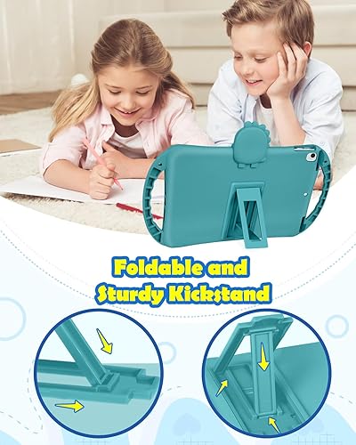 Miniatura 5 de Funda para iPad de 987 generación de 10.2 pulgadas para niñas y niños, diseño de dibujos animados suave Kawaii 3D, para mujeres y adolescentes,