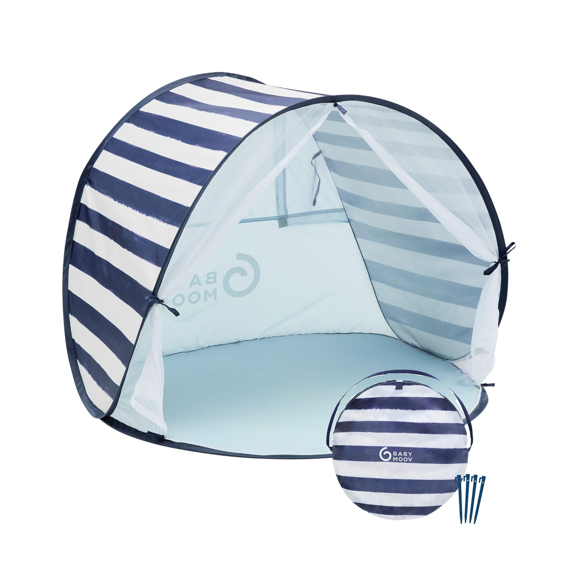 Babymoov Anti-UV Baby & Toddler Beach Tent, UPF 50+ Sun Protection, Marine