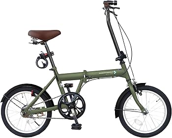 Amazon | AIJYU CYCLE 折りたたみ自転車 16 インチ 軽量 ミニベロ