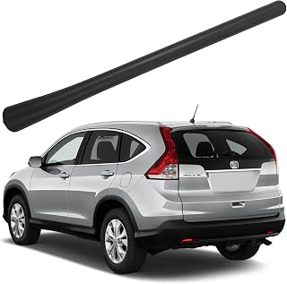 Rubber Antenna for Honda CRV (2007-2016), Honda CRV Radio Premium Reception - 7 Inch Car Wash Proof, Internal Copper Coil Antenna Mast Replacement