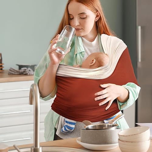 Miniatura 7 de TKKOK Portabebés, portabebés unisex, ligero y ultrasuave, fácil de llevar, perfecto para niños recién nacidos