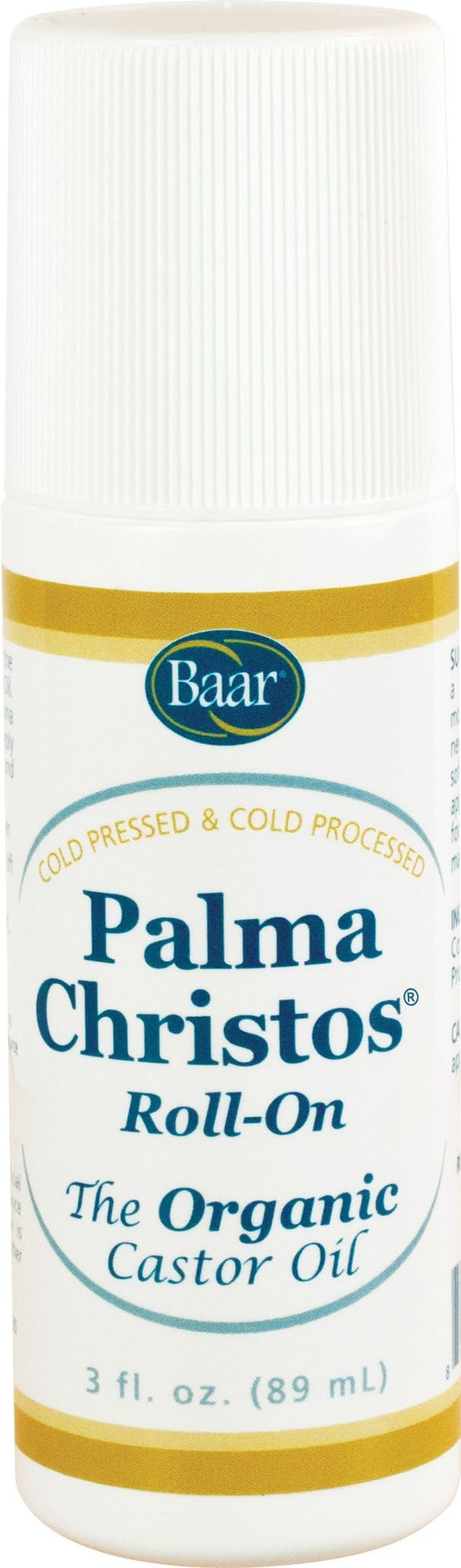 Baar Palma Christos Roll-On, Organic Castor Oil