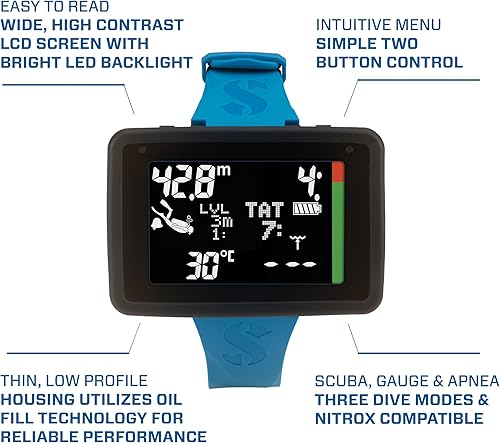 Miniatura 6 de SCUBAPRO Computadora de buceo de muñeca Luna 2.0