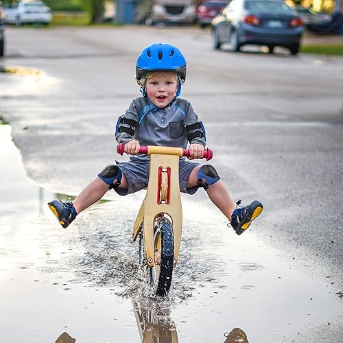 Miniatura 8 de BOSONER - Rodilleras y coderas protecciones para patines de ruedas, ciclismo, BMX, bicicleta, patinaje en línea, scooter, deportes de equitación.