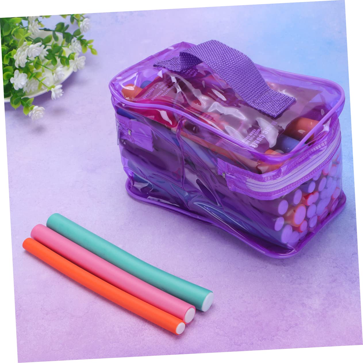 VICASKY 1 Pack Flexible Hair Curlers Hair Curling Sticks for Women Bag Create Beautiful Curls and Waves