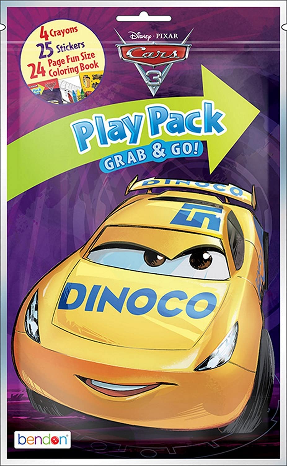 Amazon.com: Bundle of 12 Disney Pixar Cars 3 Grab and Go Play