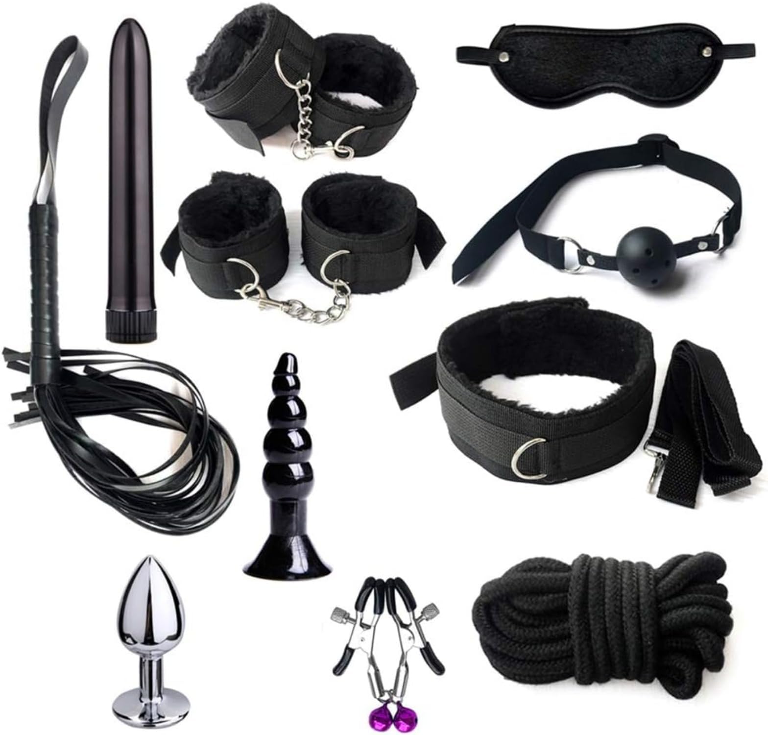 Ensemble de fixations SM pour adultes : améliorez votre expérience. Ensemble spécial de fixations en nylon spécialement conçues pour les adultes, composé de 11 pièces.