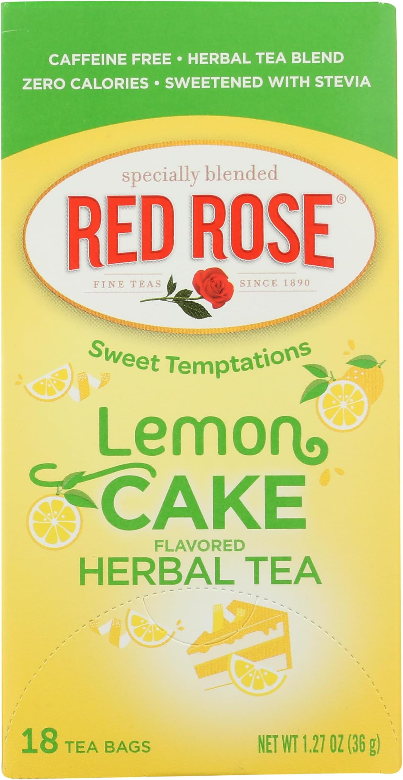 Red Rose Tea Lemon Cake, 18 ct